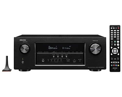 Discontinued by Manufacturer Denon AVR-X1100W 7.2 Channel Full 4K Ultra HD AV Receiver with Bluetooth and Wi-Fi