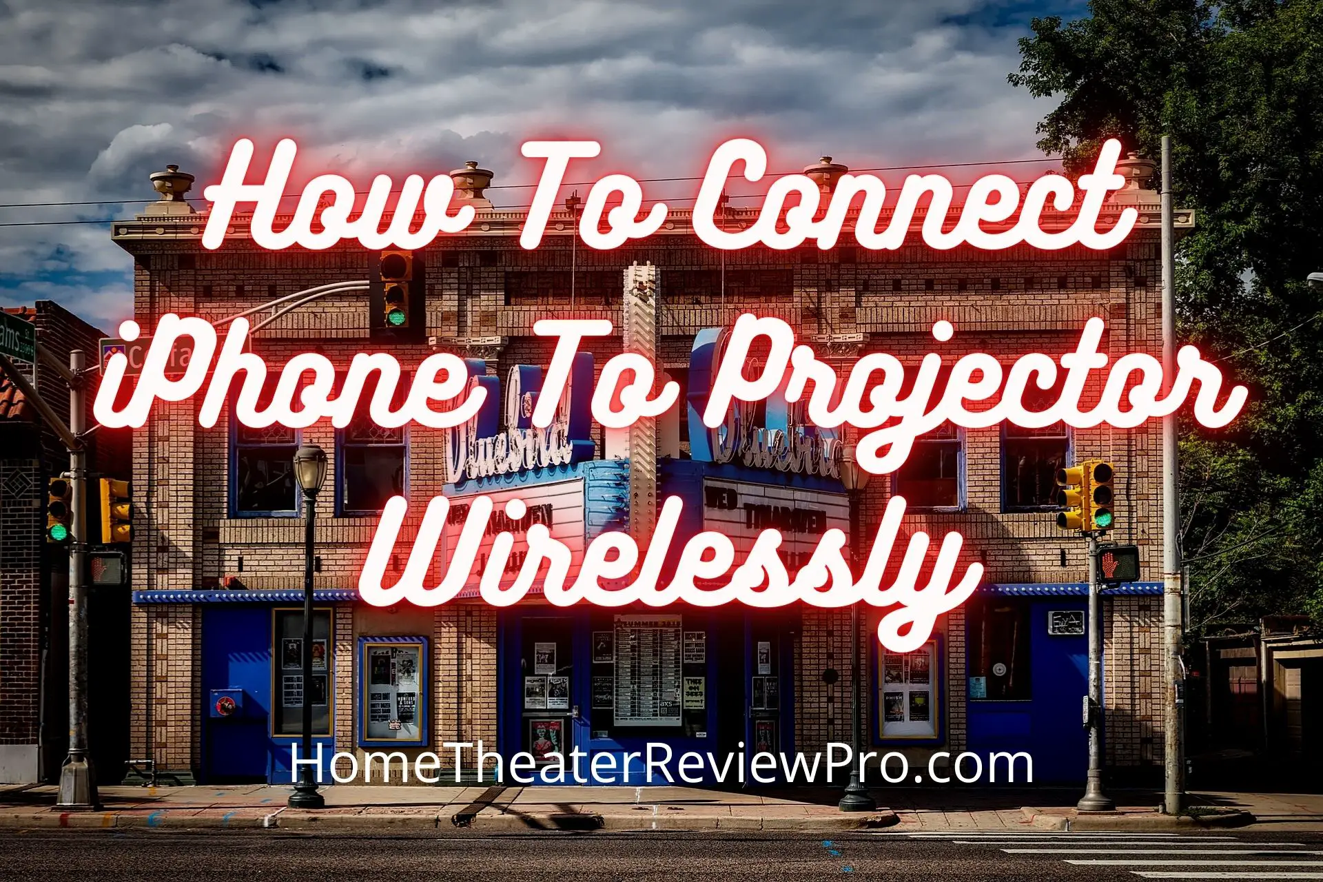 How To Connect iPhone To Projector Wirelessly