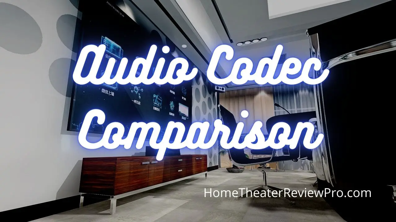 Audio Codec Comparison