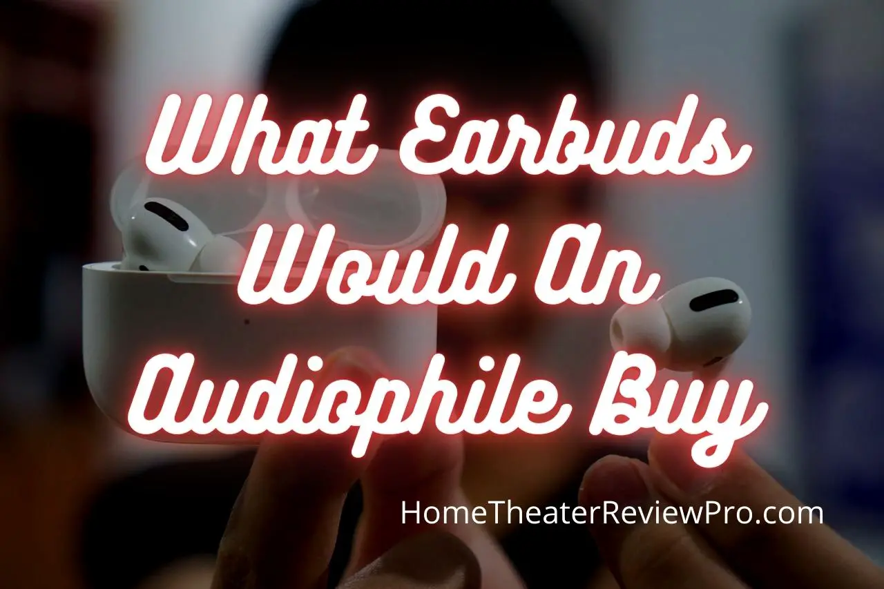 What Earbuds Would An Audiophile Buy