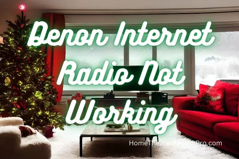 Denon Internet Radio Not Working