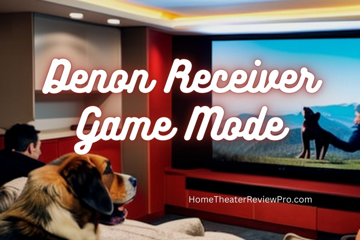 Denon Receiver Game Mode