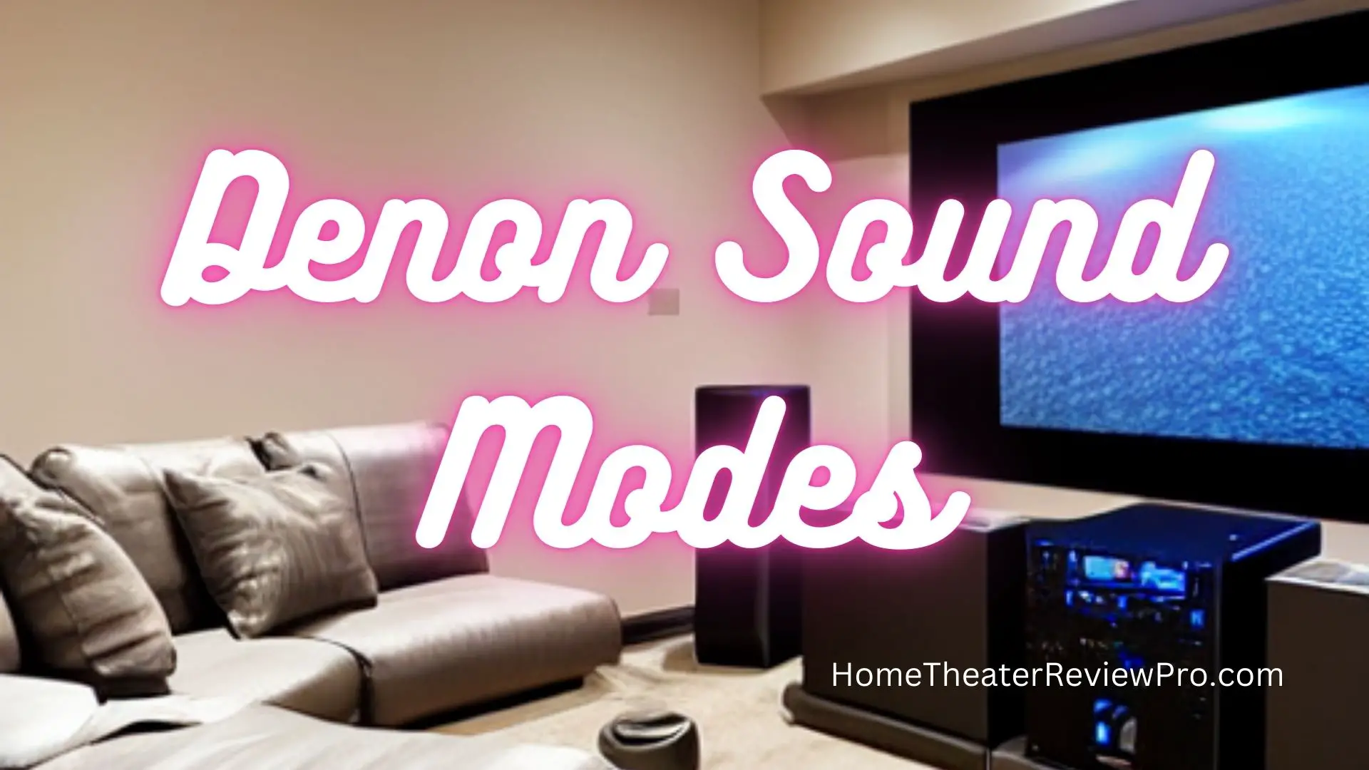 Denon Sound Modes