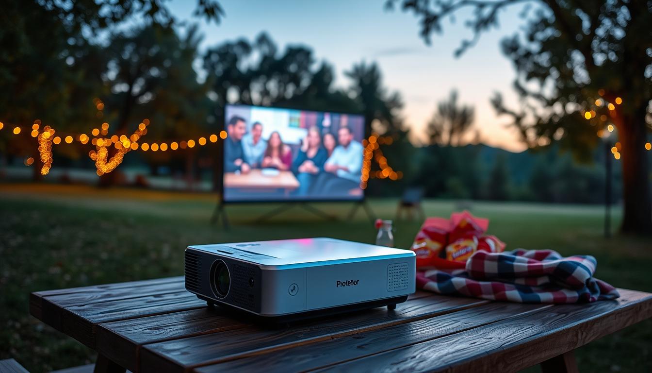 570B outdoor projector