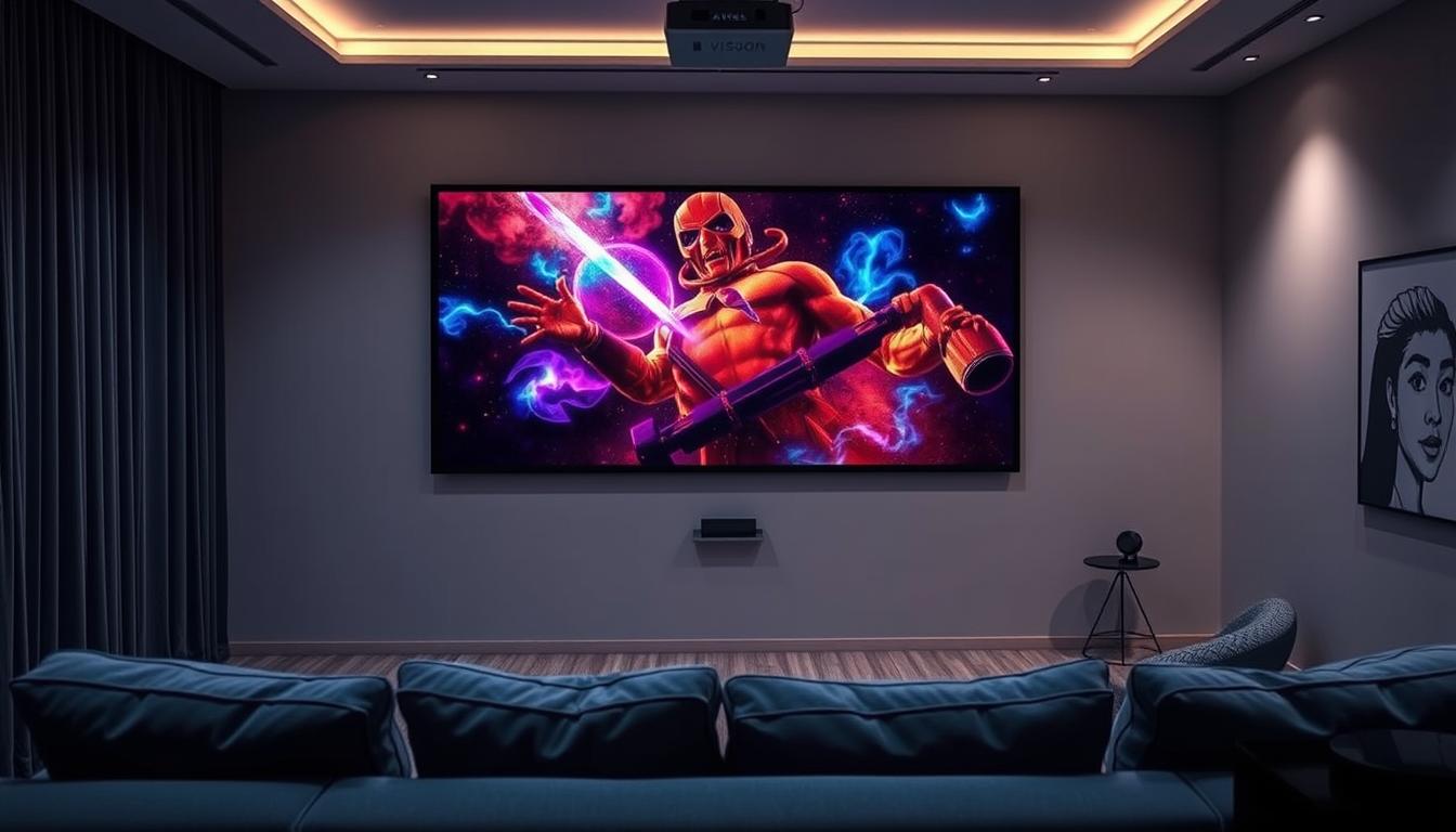 AWOL Vision ALR C-150 UST Projector Screen