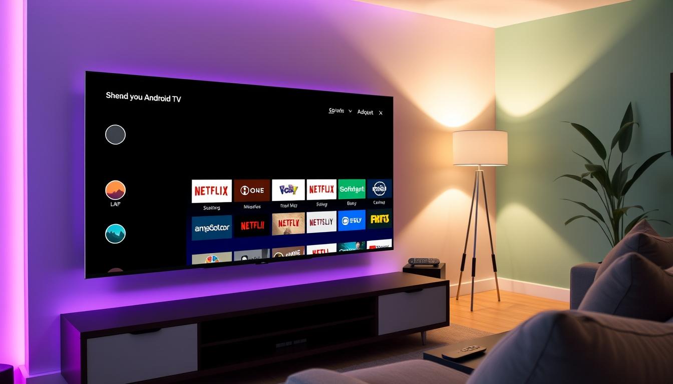 Android TV interface enhancement for streaming services access Android TV interface enhancement for streaming services access