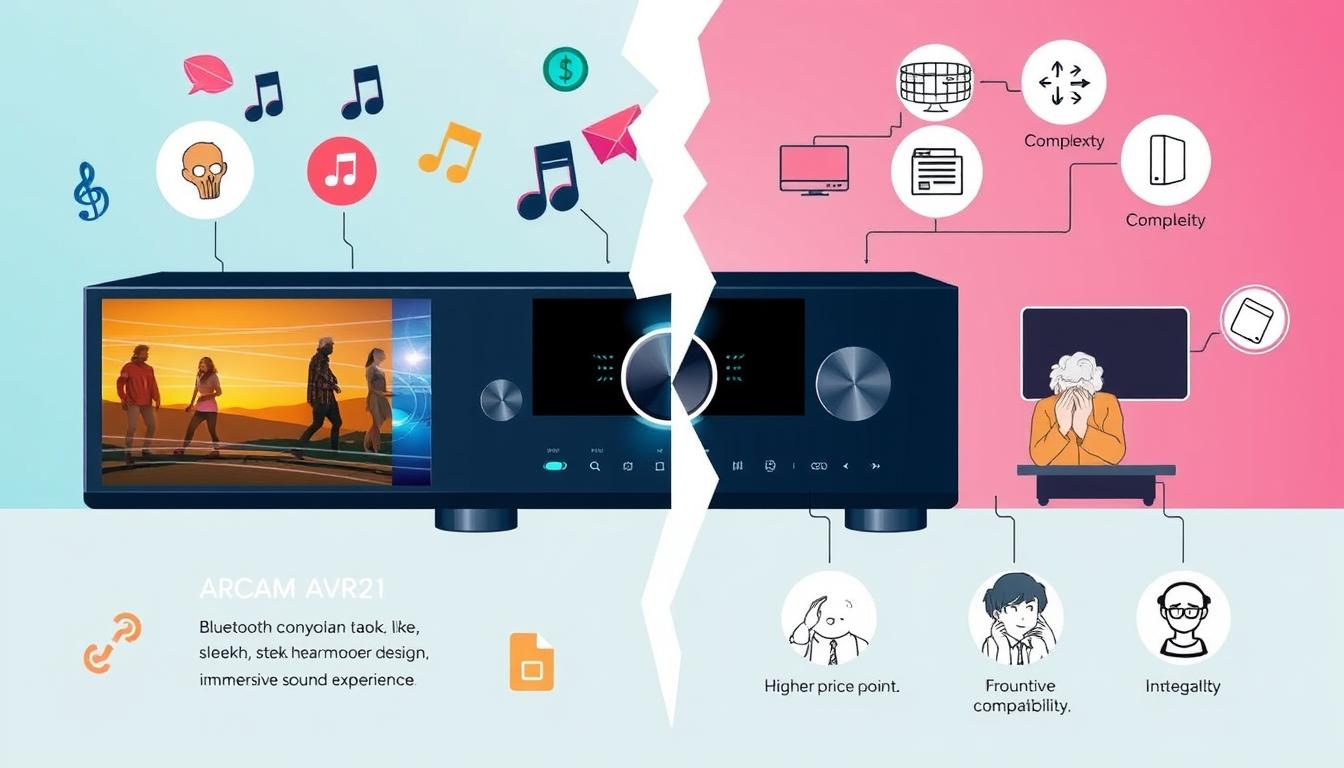 Arcam AVR21 advantages and disadvantages comparison Arcam AVR21 advantages and disadvantages comparison