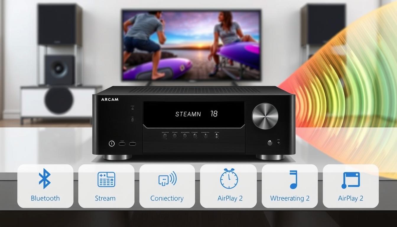 Arcam AVR5 streaming options Arcam AVR5 streaming options