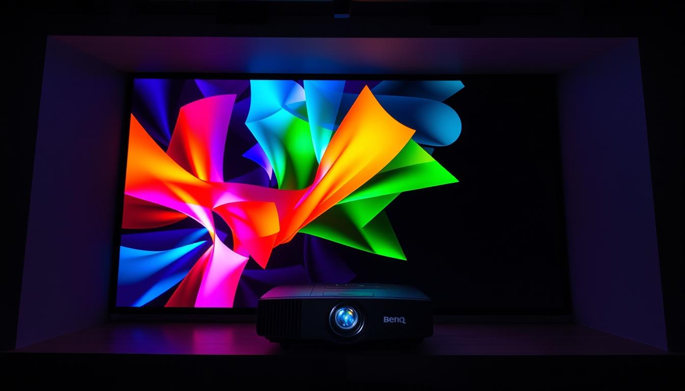 BenQ WXGA Projector Color Performance