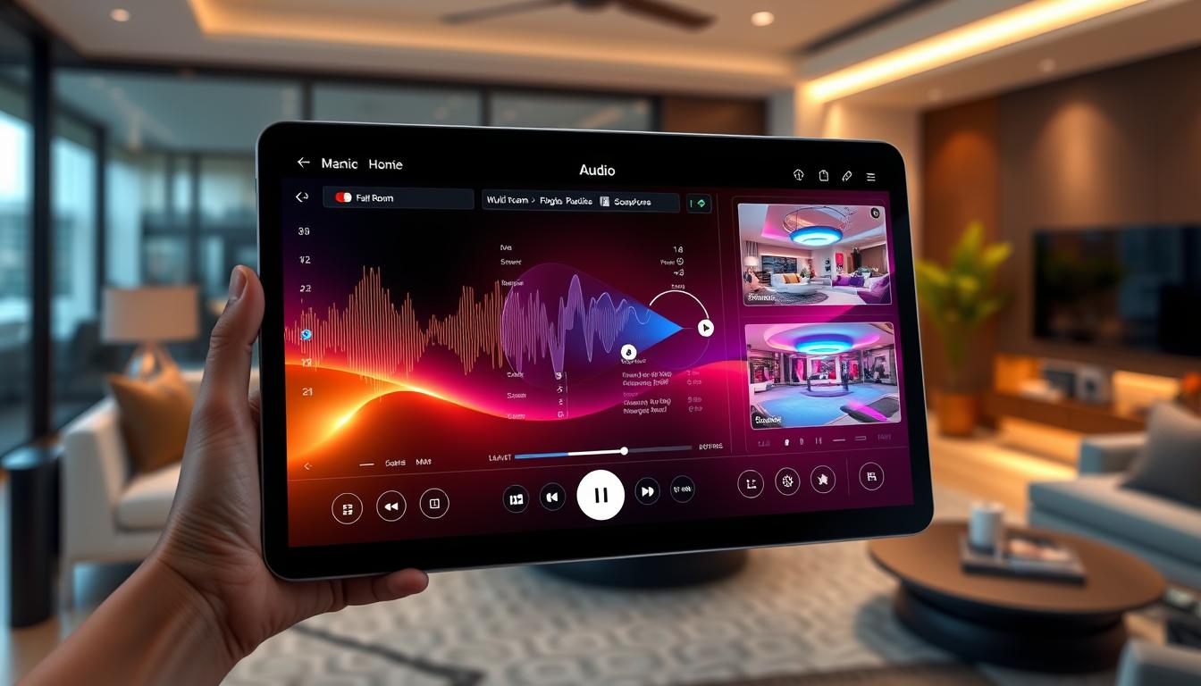 BluOS App Multi-Room Audio Interface