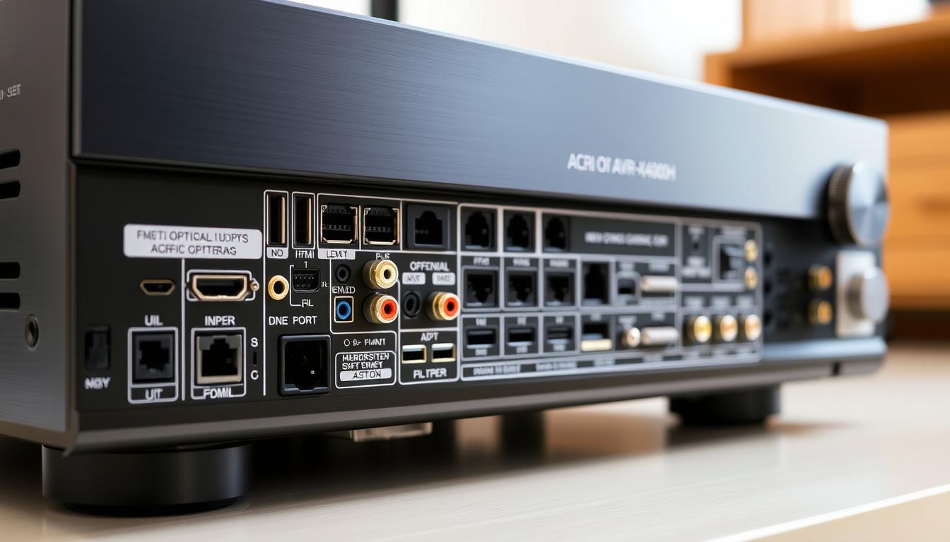 Denon AVR-X4800H connectivity options