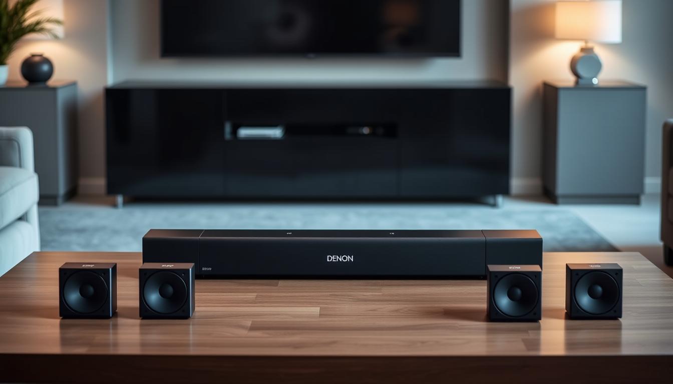 Denon Home Sound Bar 550 Surround Sound Bundle Components Denon Home Sound Bar 550 Surround Sound Bundle Components
