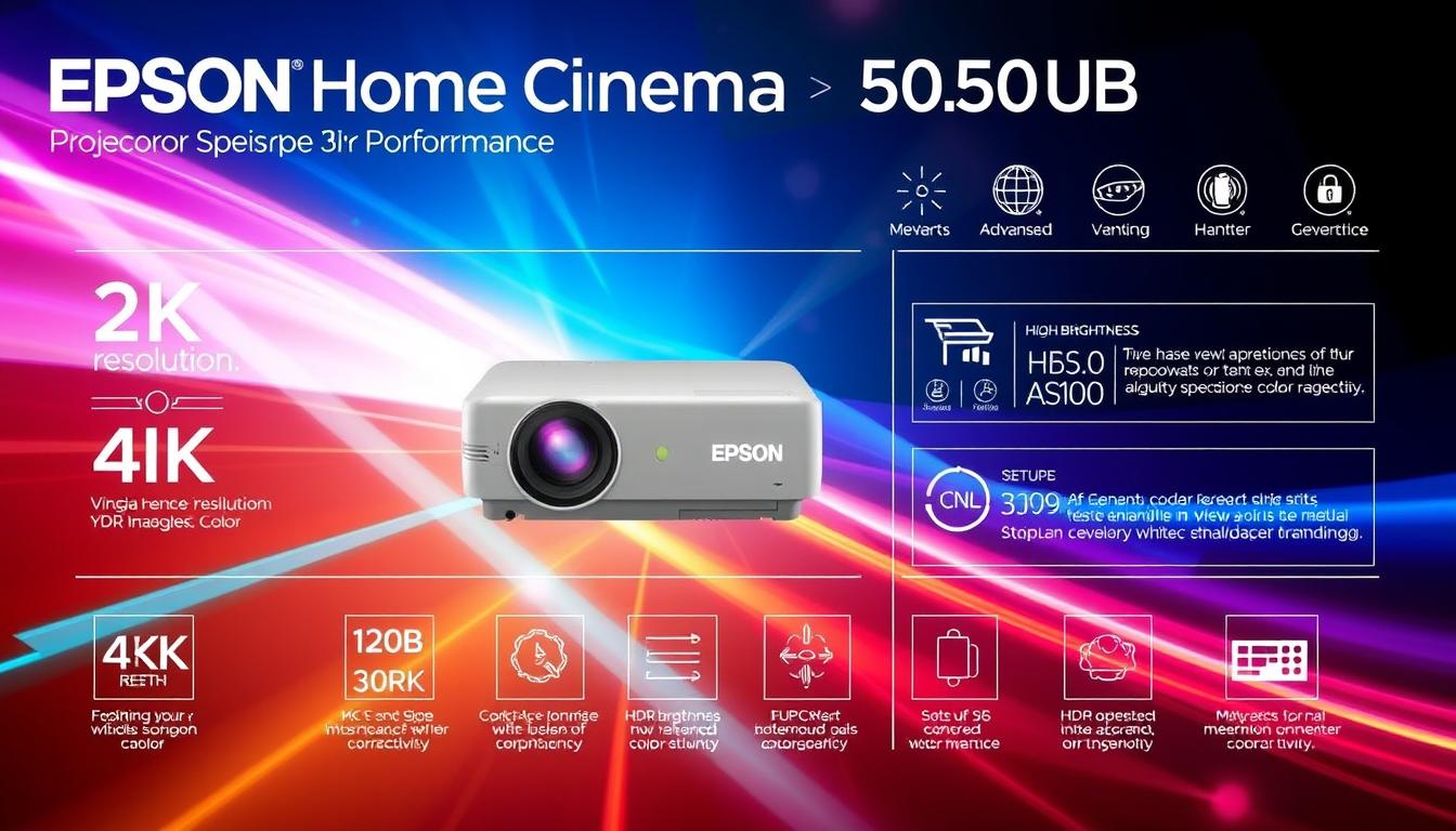 Epson 5050UB performance specs Epson 5050UB performance specs