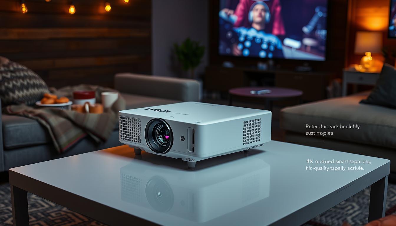 Epson projector design and portability features