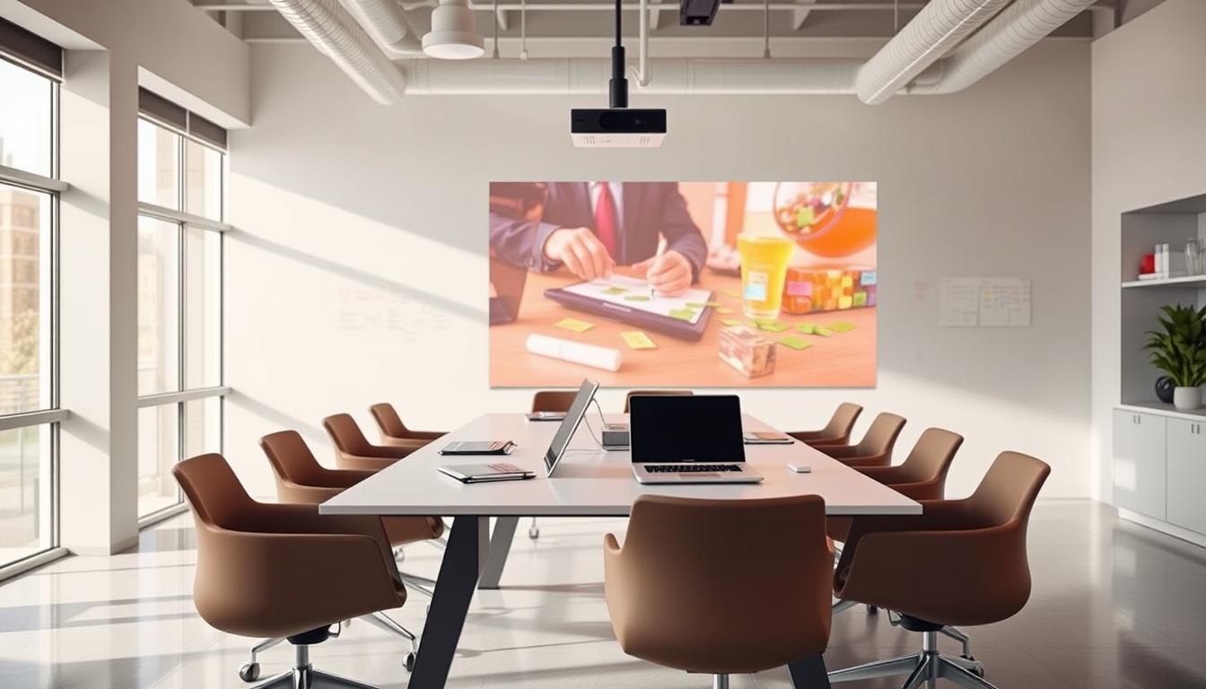Epson projector for work, learning, meeting flexibility
