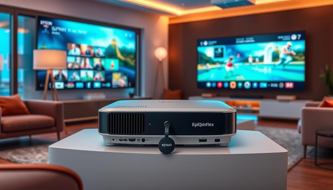 HDMI connectivity and Chromecast support on Epson EpiqVision Flex CO-FH02