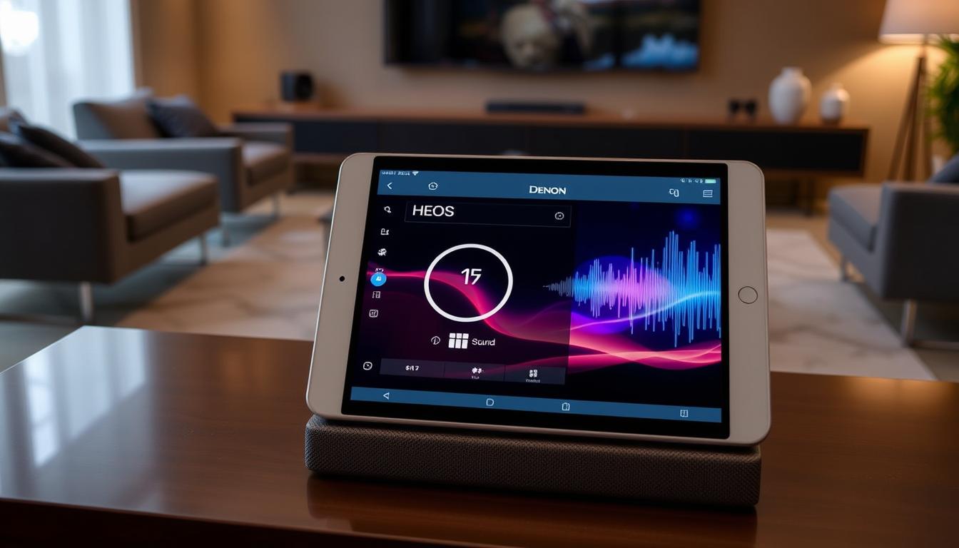 HEOS App Interface for Denon Sound Bar