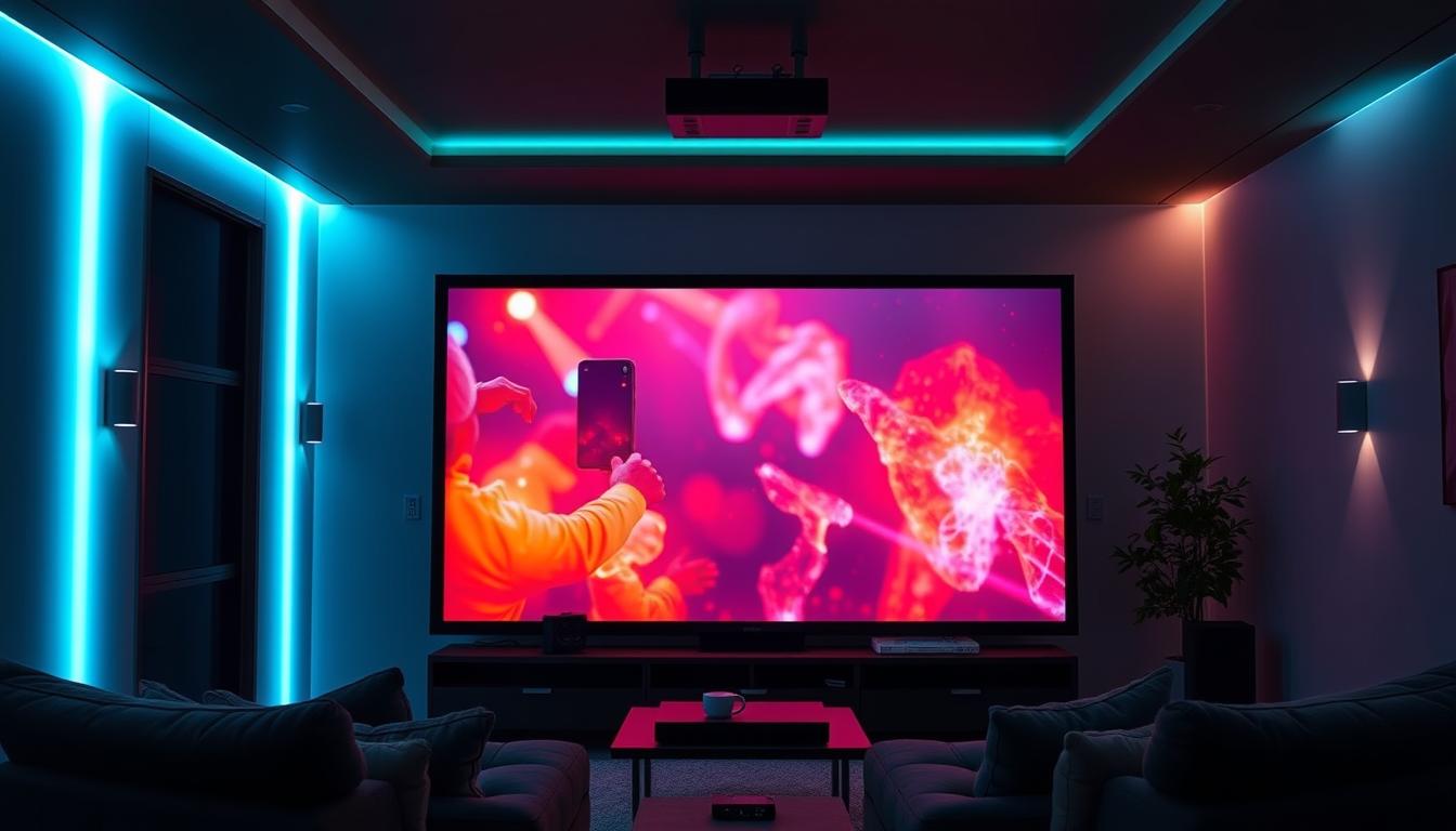 Home theater projector