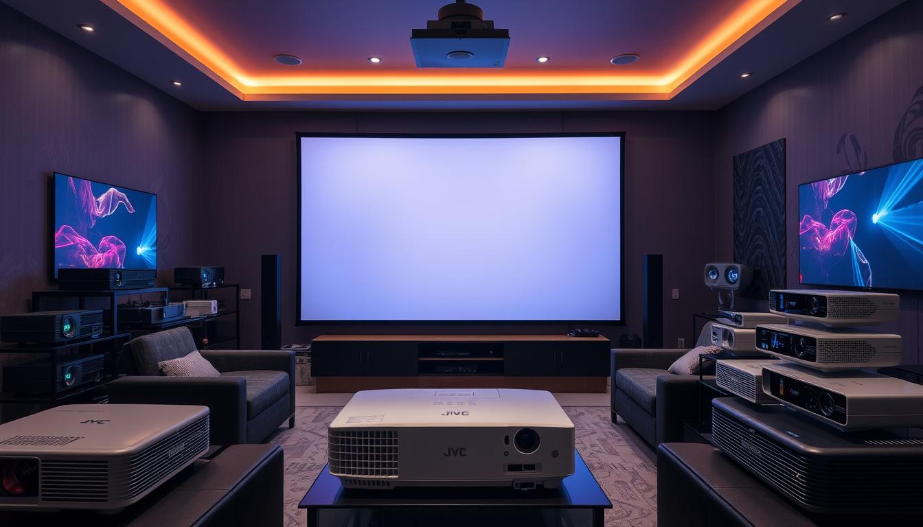 JVC DLANZ500 comparison