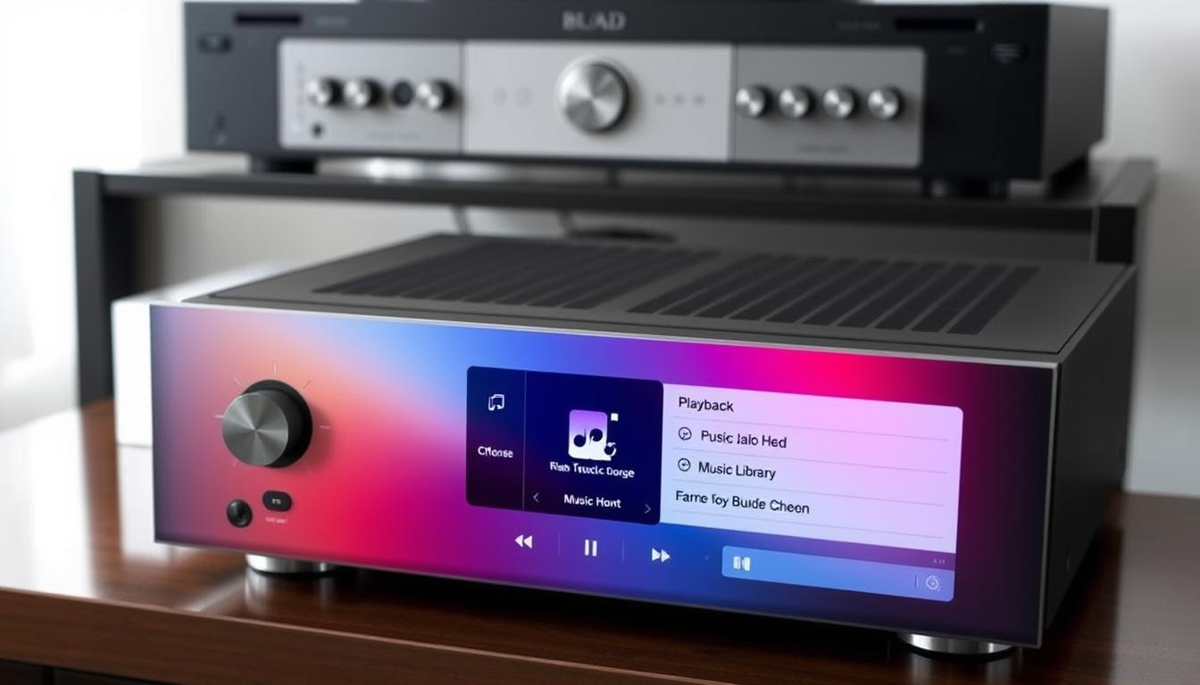 NAD C 3050 BluOS-D user interface