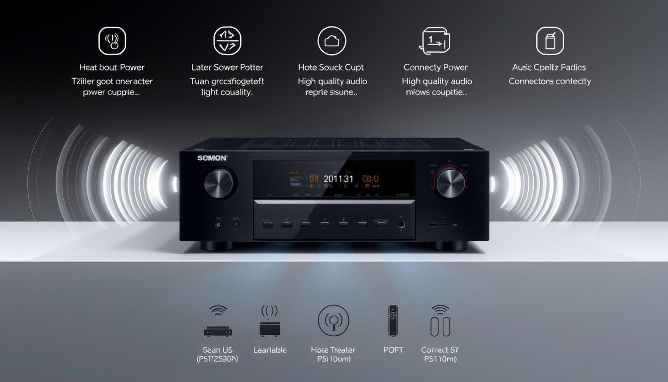 NAD T 758 V3i specifications focusing on power output and connectivity options NAD T 758 V3i specifications focusing on power output and connectivity options