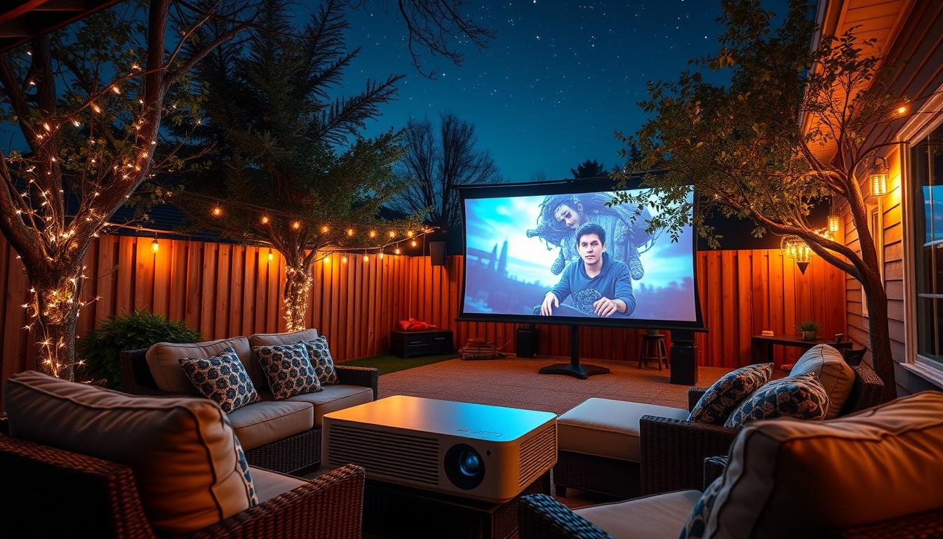 Outdoor Projector Performance