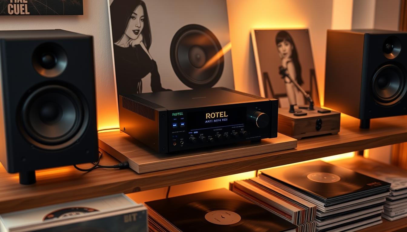 Rotel A14 MKII setup Rotel A14 MKII setup