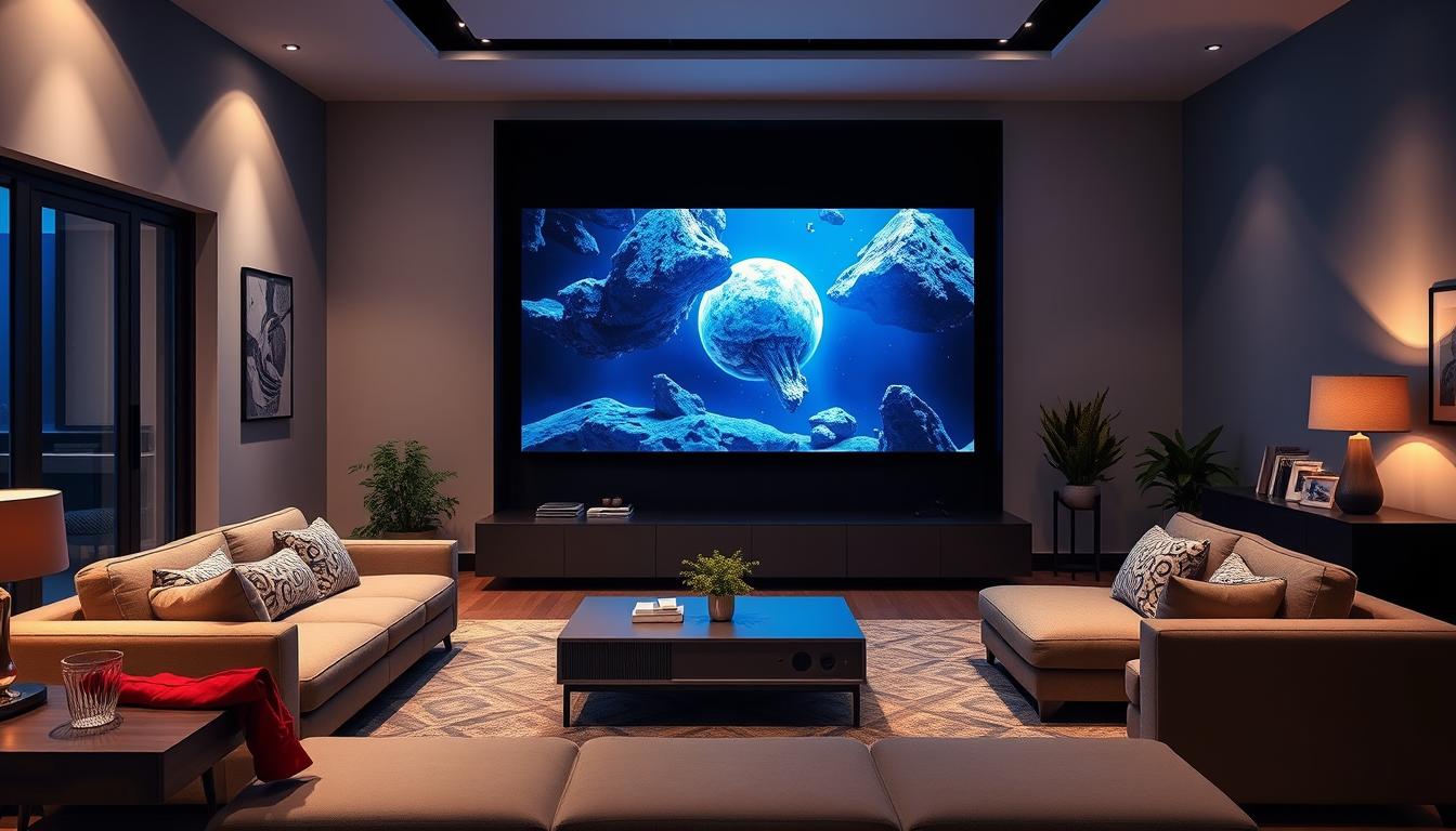 Samsung 4K Projector Home Entertainment Screen