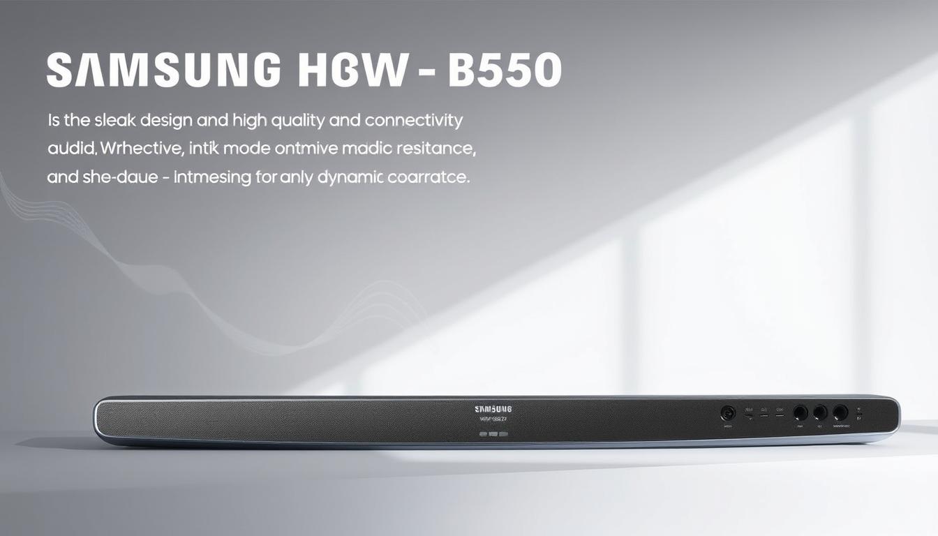 Samsung HW-B550D Soundbar Technical Specifications