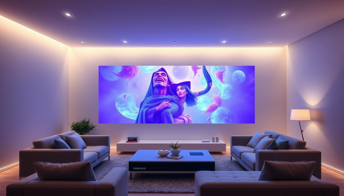 Samsung ultra short throw projector technology