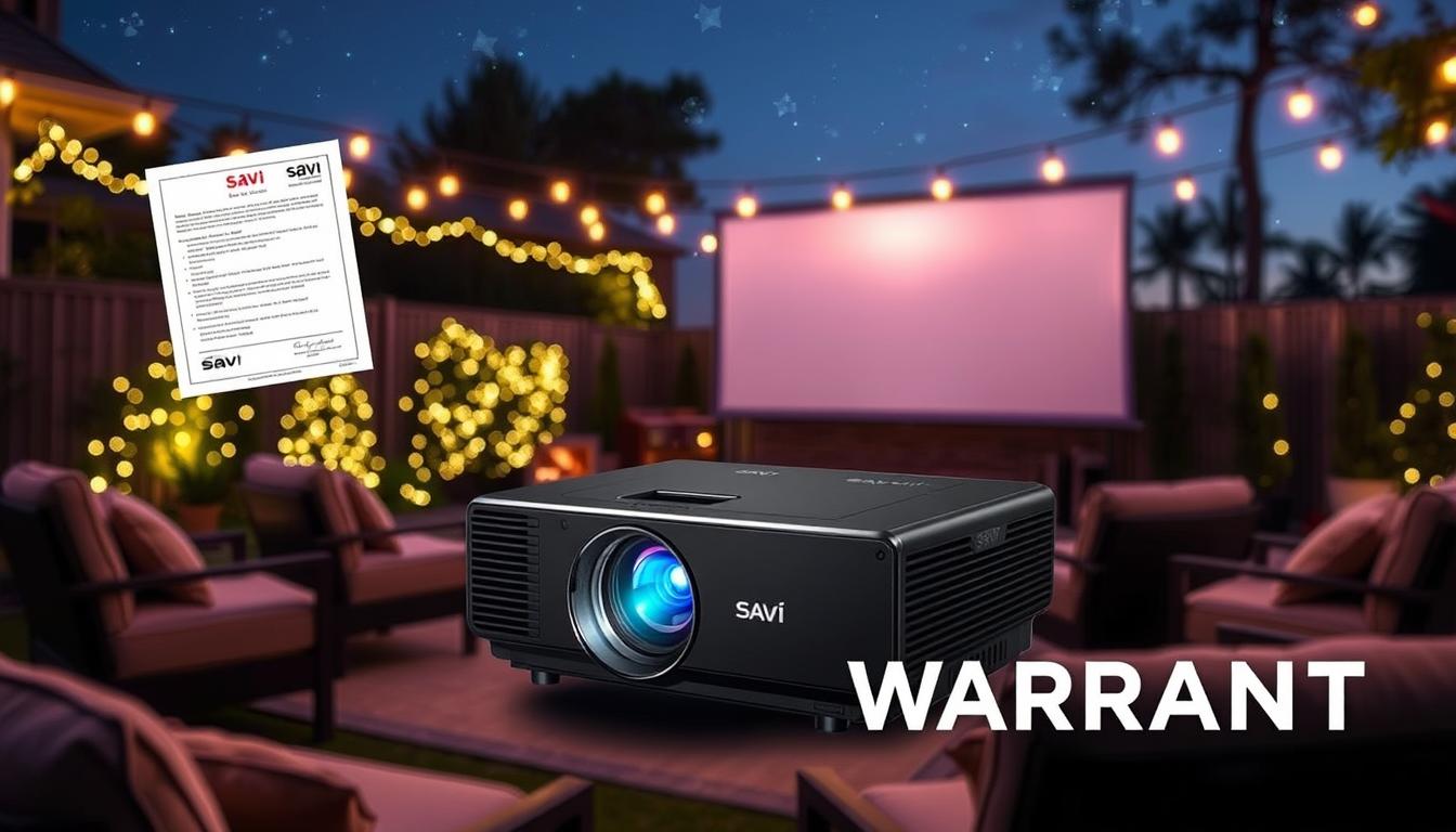 Savi 720p LED Projector Warranty Coverage
