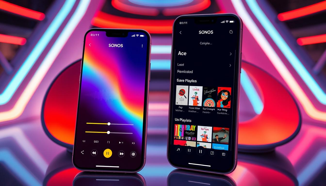 Sonos Mobile App Interface