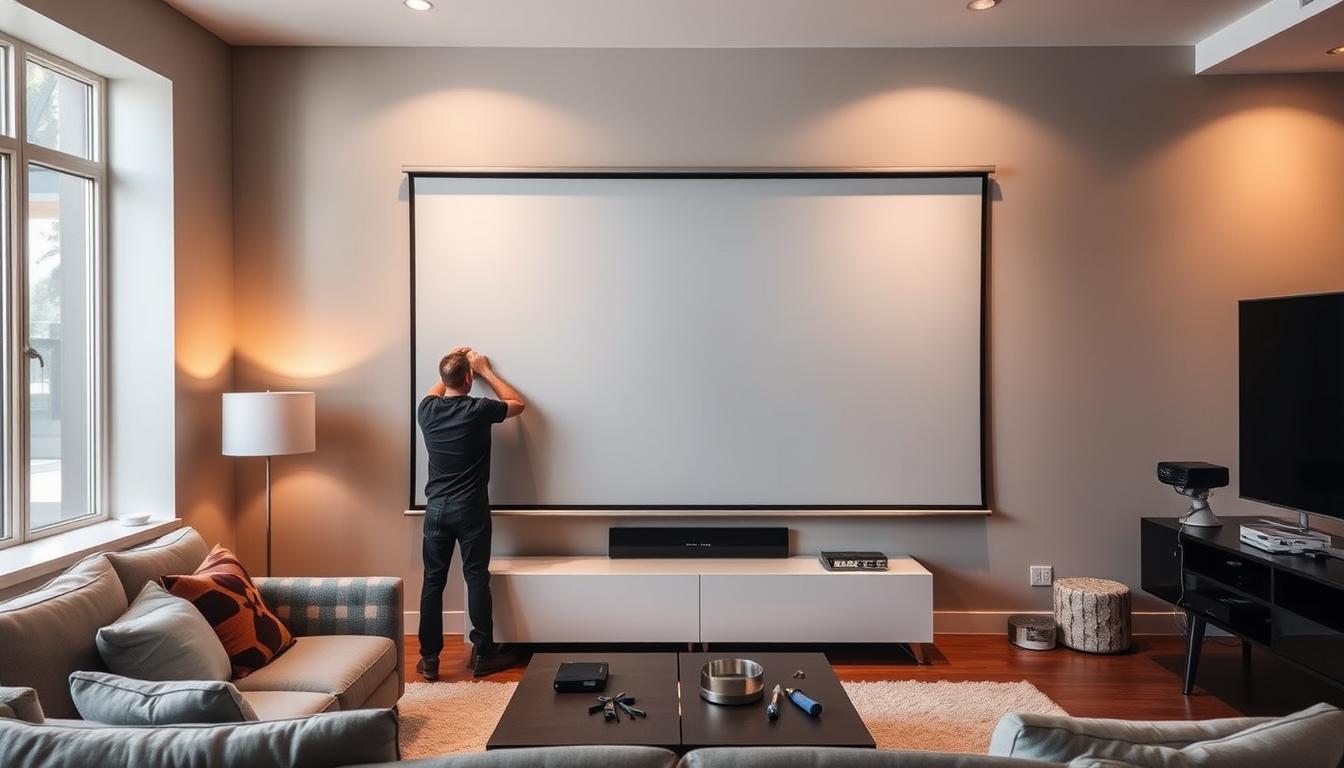 Stewart Filmscreen Balón Edge installation