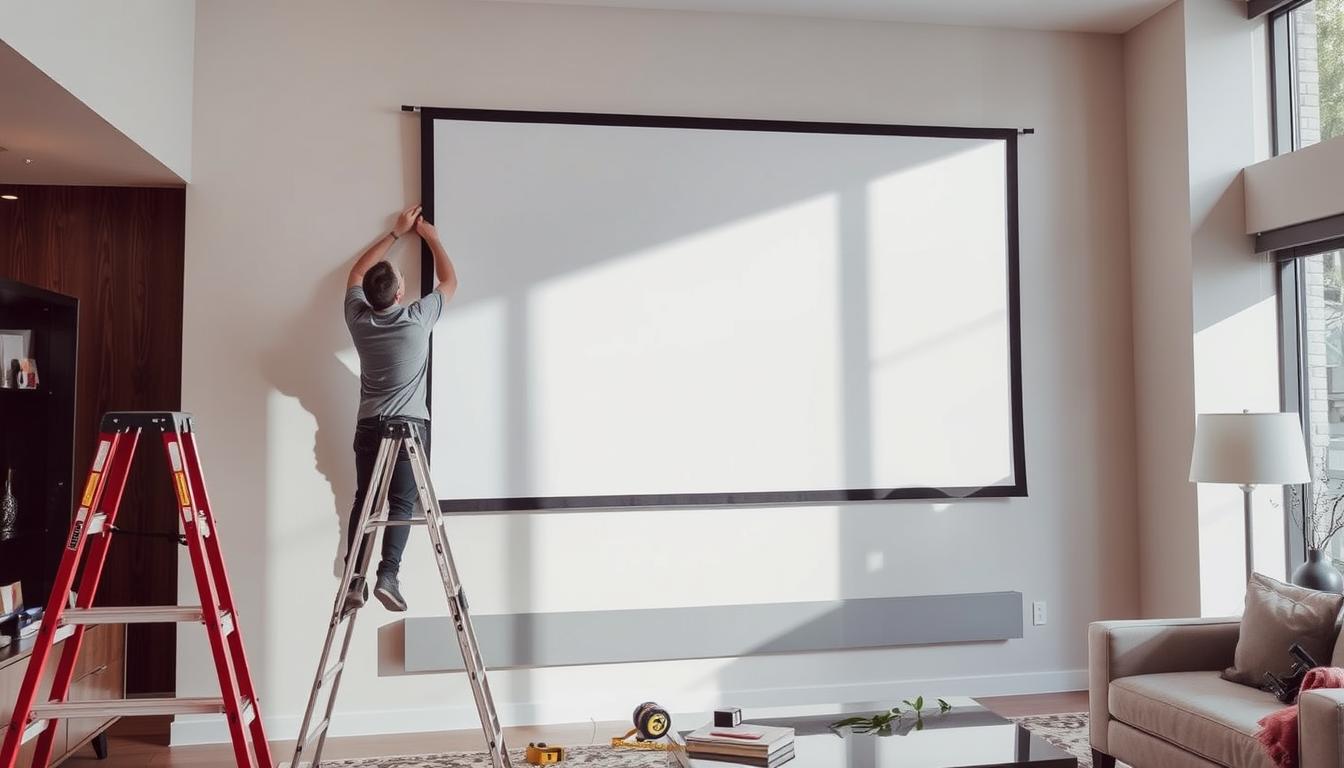 Stewart Filmscreen installation