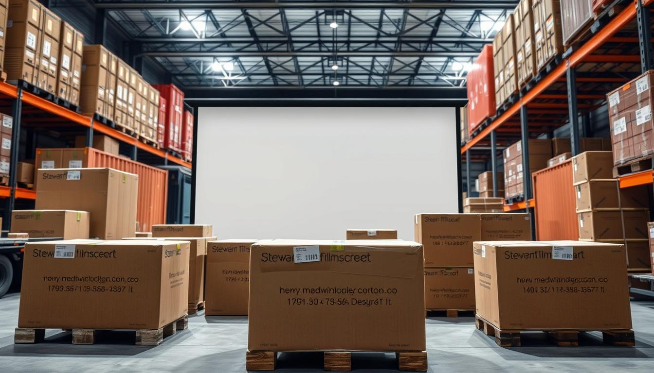Stewart Filmscreen shipping options