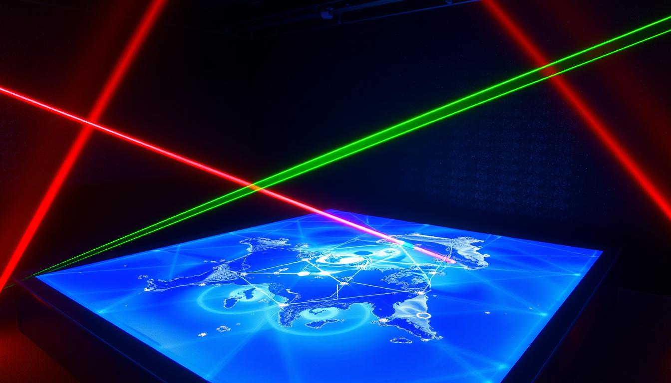 Triple Laser Technology Projection