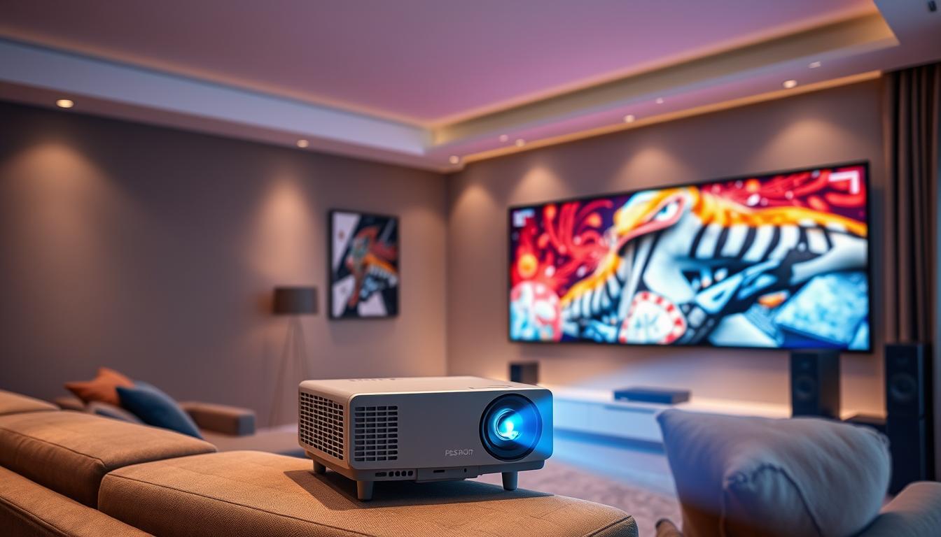 Ultra short-throw projector