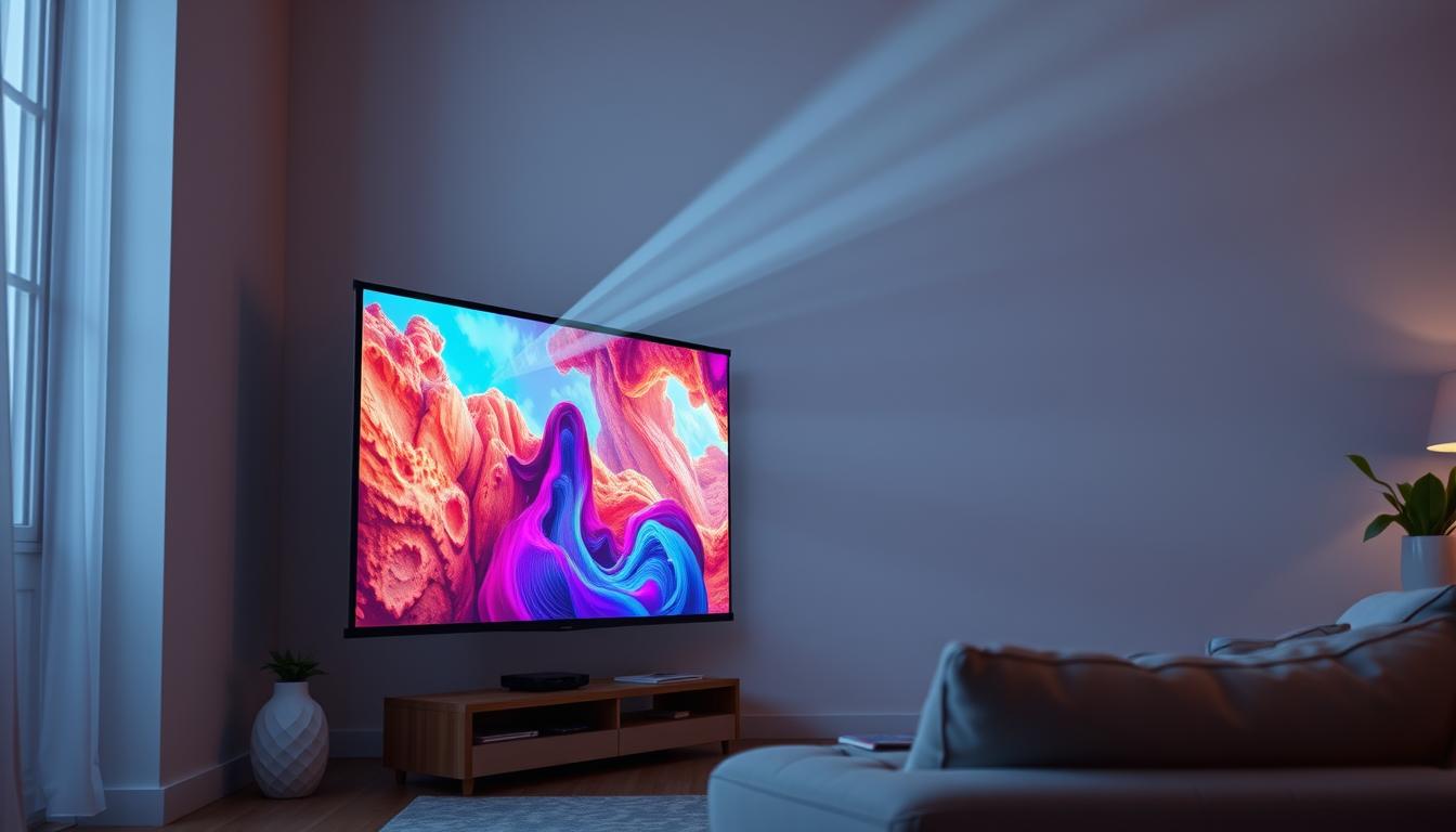 Ultra short-throw projector