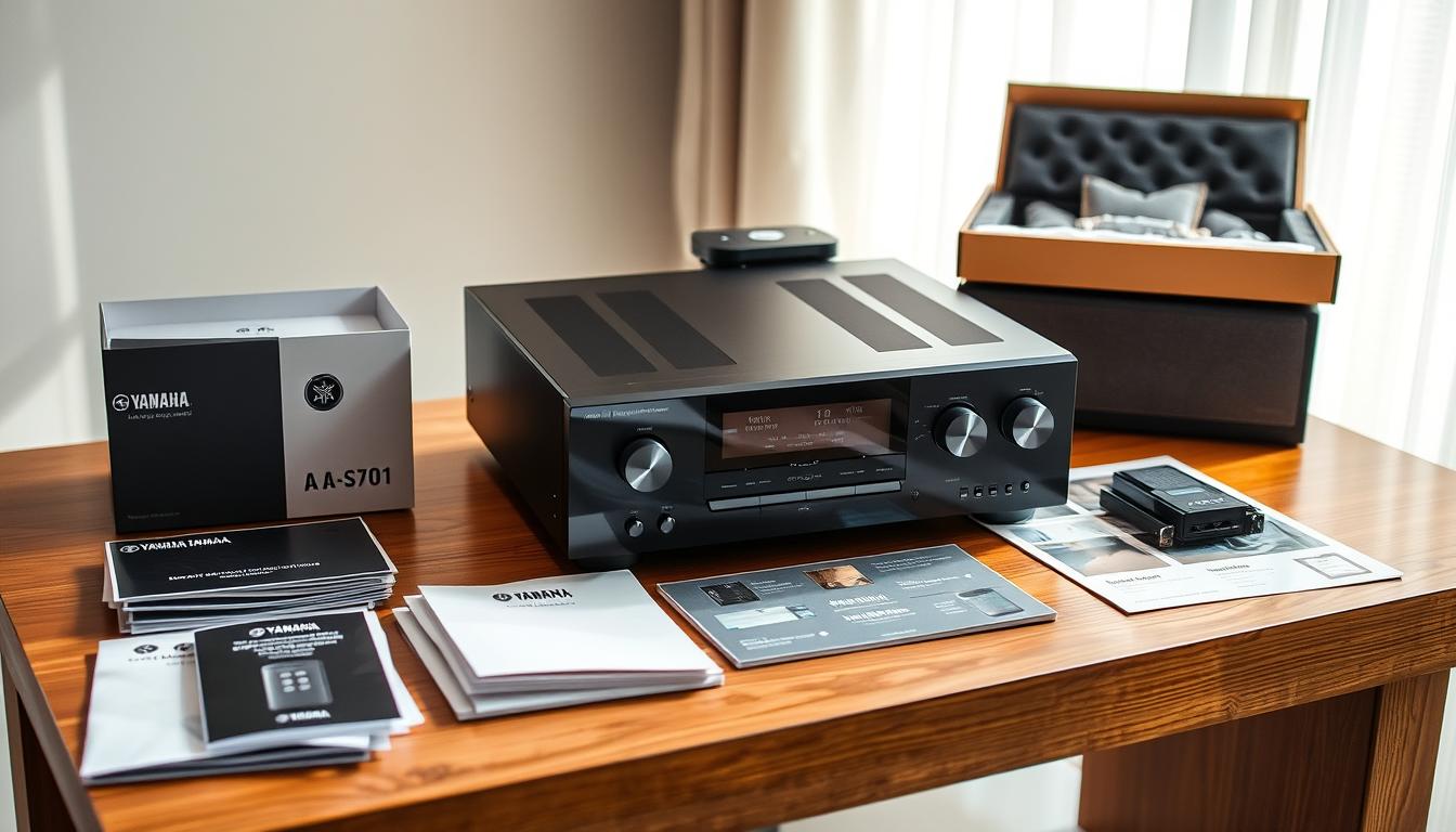 Yamaha A-S701 unboxing