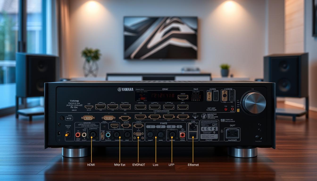 Yamaha AVENTAGE RX-A2A connectivity