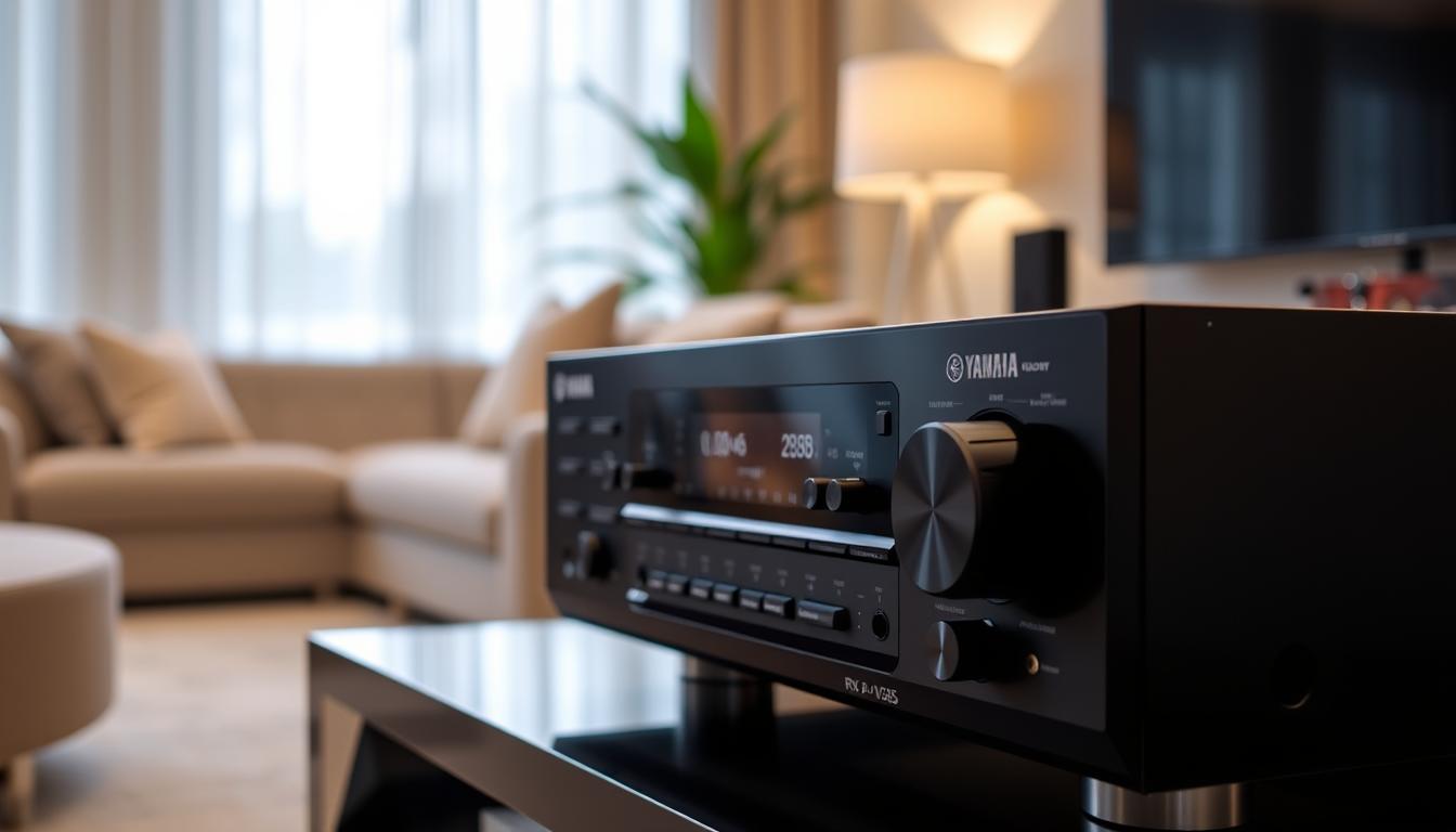 Yamaha RX-V385 design and build quality Yamaha RX-V385 design and build quality