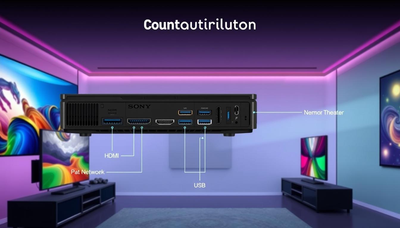 connectivity options for Sony VPLXW7000ES projector