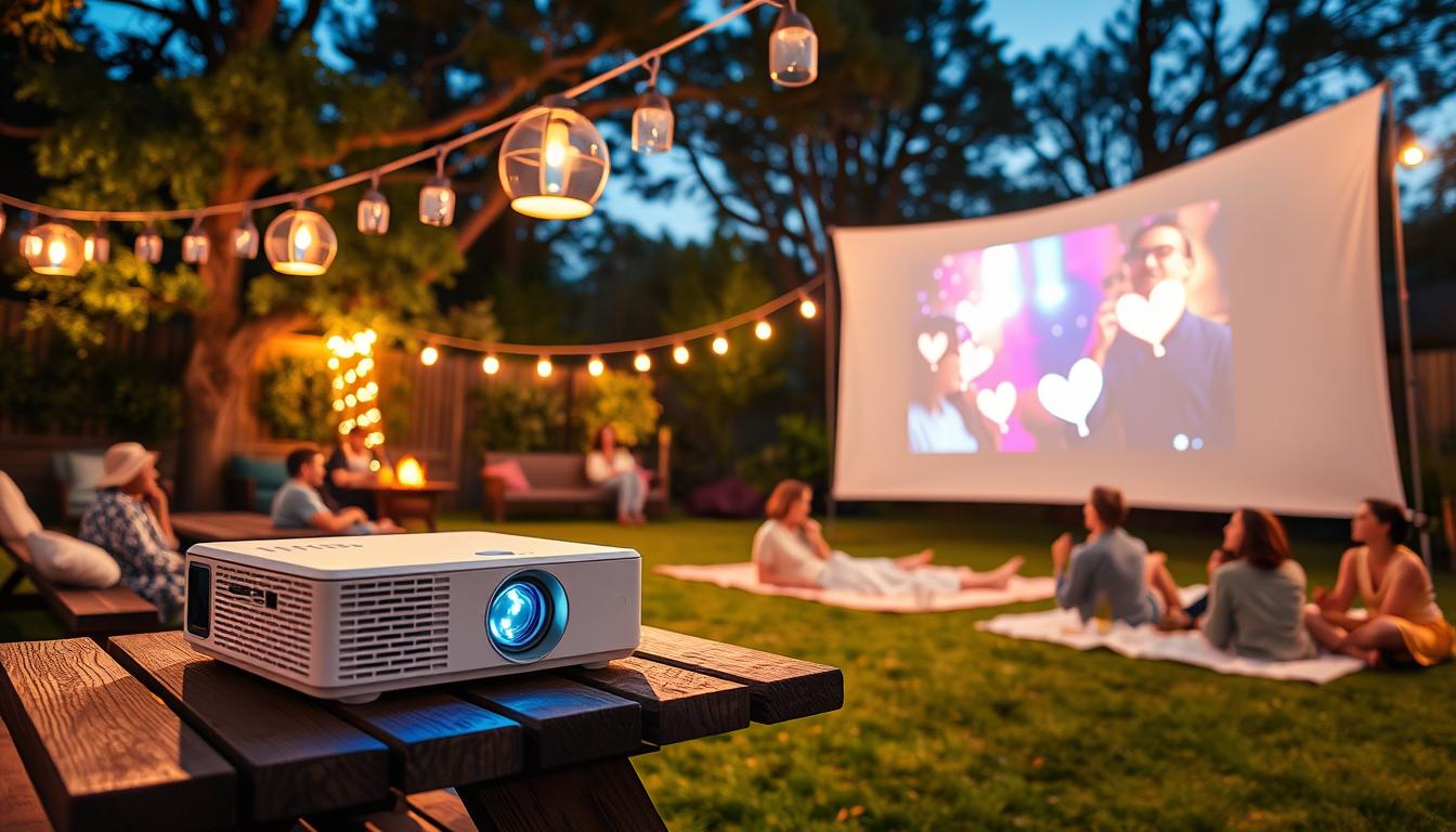 outdoor projector