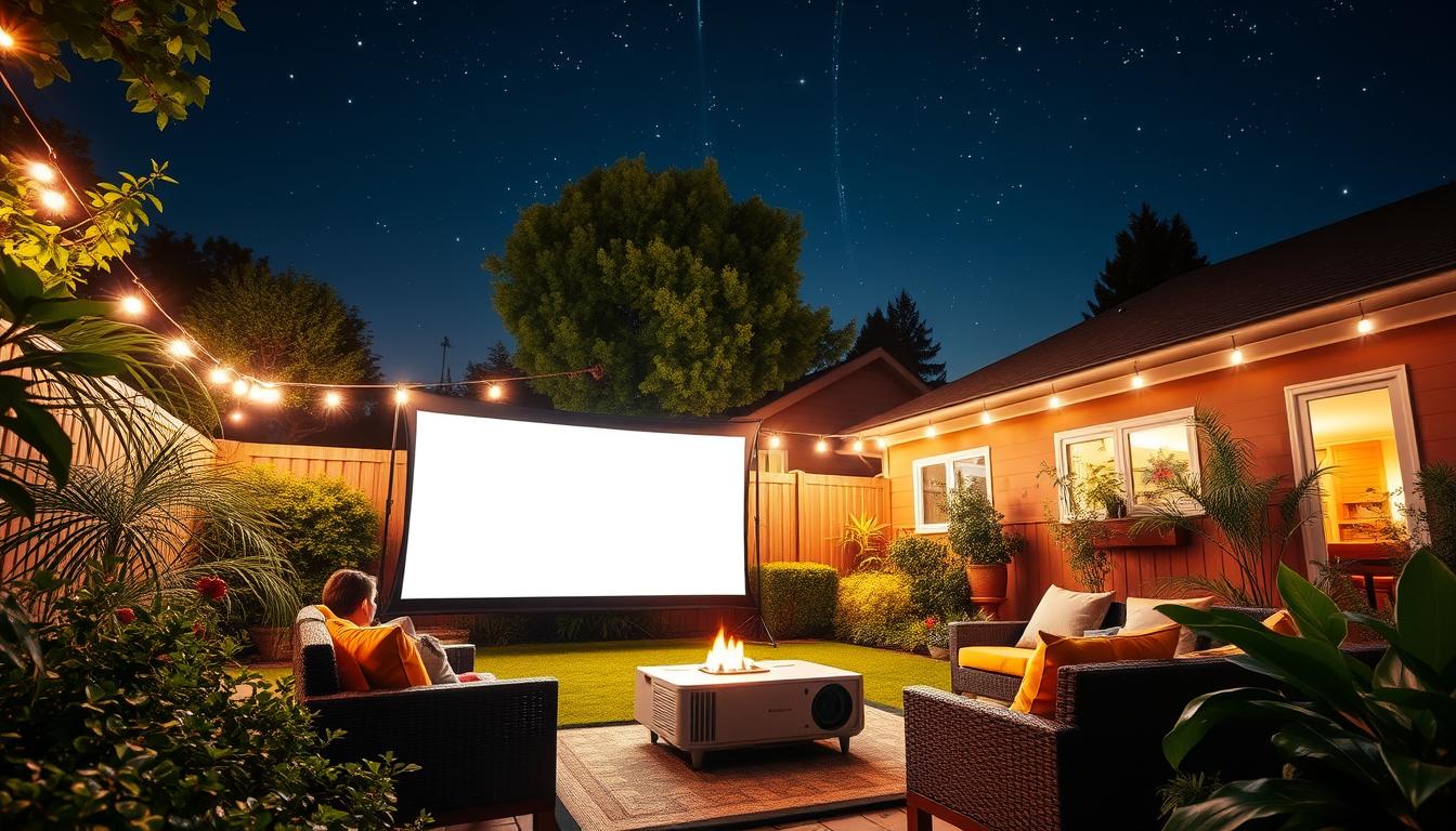 outdoor projector outdoor projector