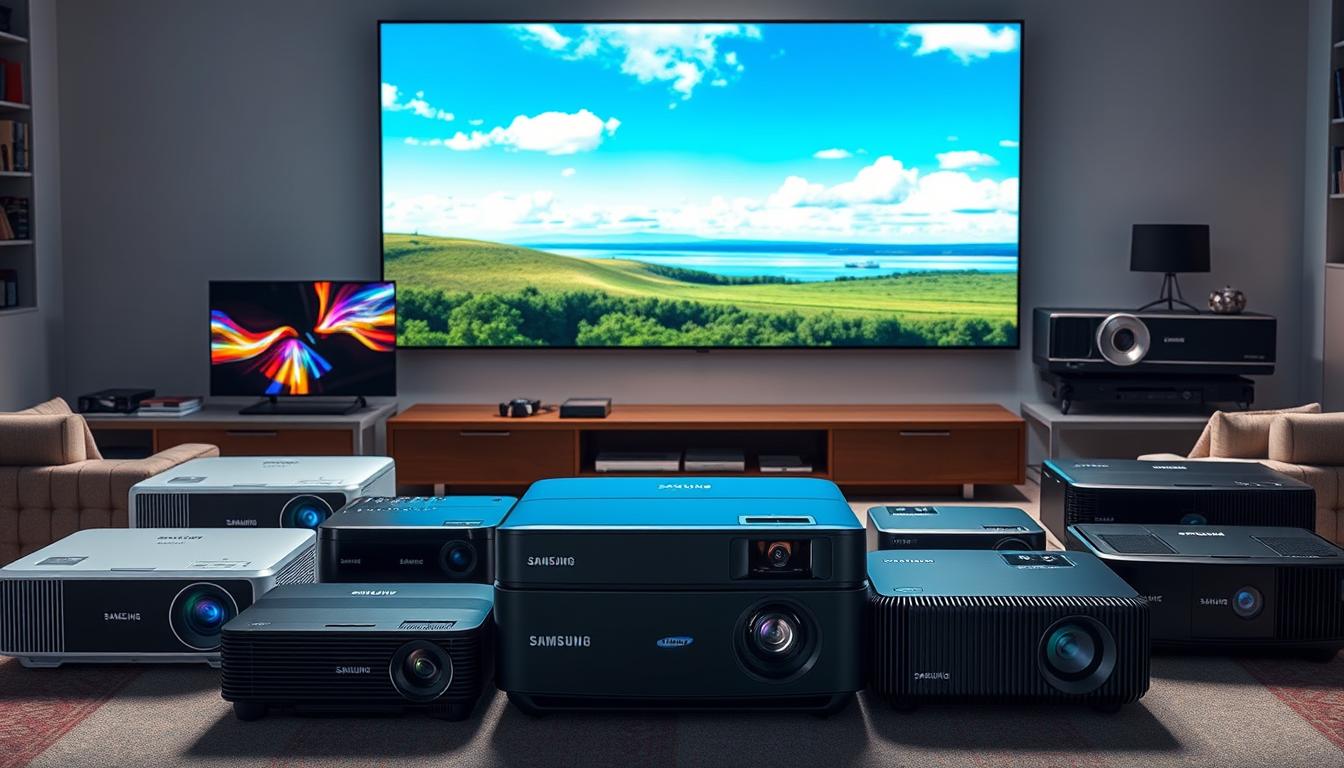 projector comparison of Samsung 4K Laser TV models projector comparison of Samsung 4K Laser TV models