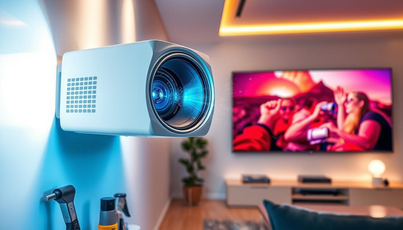 ultra short throw projector maintenance