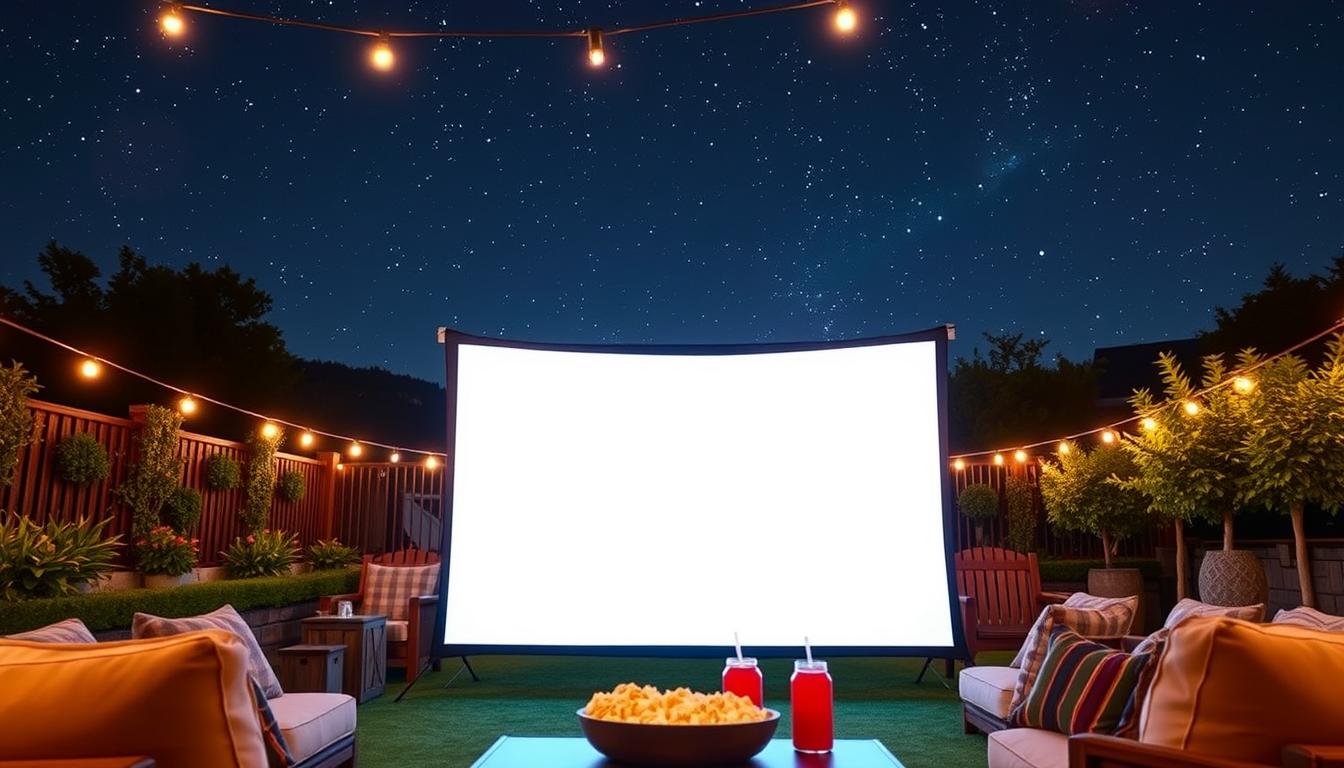 usage scenarios for projector screen