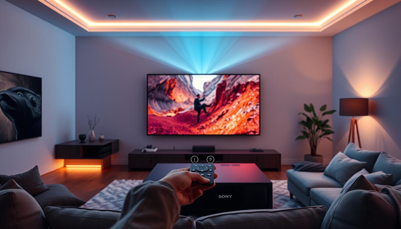 user experience and interface usability in Sony BRAVIA Projector 8