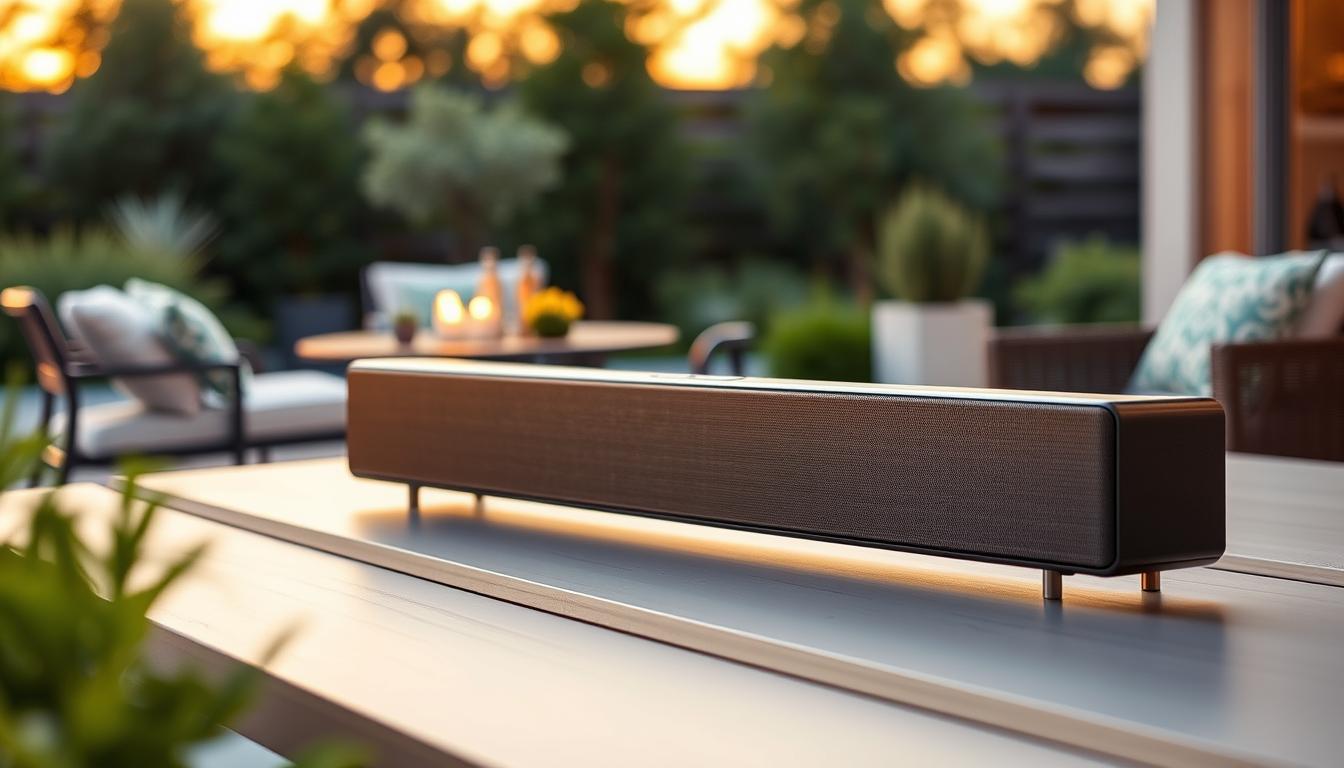 weather-resistant soundbar