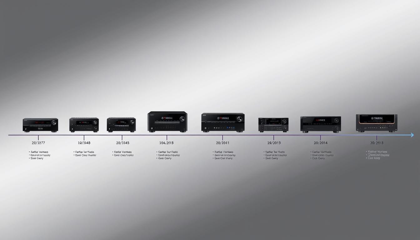 yamaha av receiver timeline